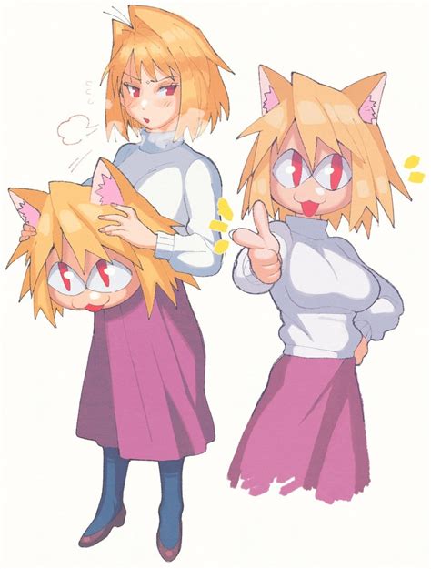 Neco-Arc (ネコアルク, Neko-Aruku?) is a Neco Spirit appearing in the Tsukihime series. She is a pint-sized cat girl parody of Arcueid Brunestud, acting as the mascot character of Type-Moon at times. In Fate/Grand Carnival, she appears as Mysterious Neco X (謎のネコX, Nazo no Neko X?), parodying Mysterious Heroine X/Artoria Pendragon. Neco-Arc is a member of the Neco Spirit race ... 